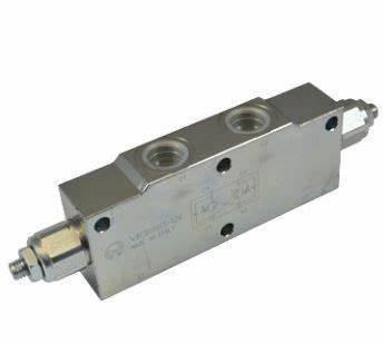VALVULA CARTIDGE CONTRABALANCE DOBLE DE 1/2" BSPP, MOD: VBCD-G12